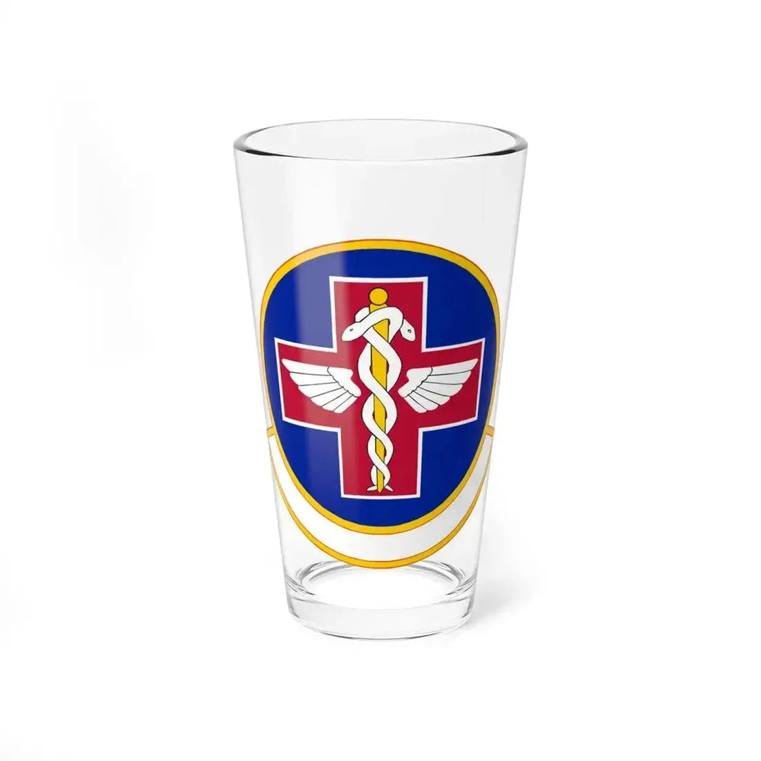 927 Aerospace Medicine Squadron AFRC (U.S. Air Force) Pint Glass 16oz 16oz - Go Mug Yourself