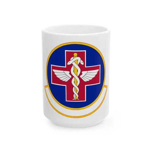 927 Aerospace Medicine Squadron AFRC (U.S. Air Force) White Coffee Mug 15oz - Go Mug Yourself