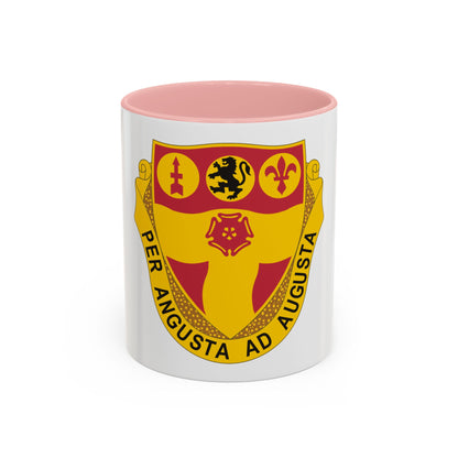 218th Field Artillery Regiment (U.S. Army) Accent Coffee Mug
