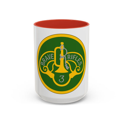3 Cavalry Regiment (U.S. Army) Accent Coffee Mug