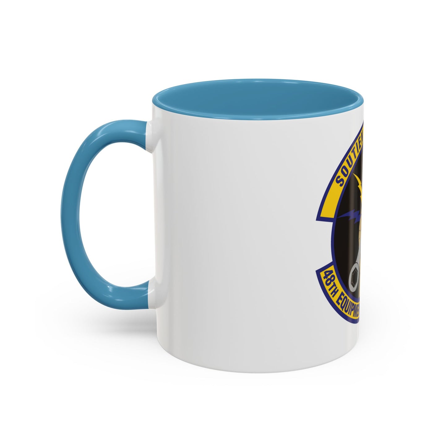 48th Equipment Maintenance Squadron (U.S. Air Force) Accent Coffee Mug