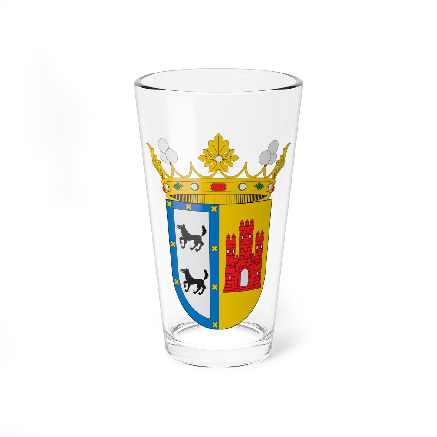 Escudo de Albudeite 2006 (Spain) (Coat of Arms) Pint Glass 16oz