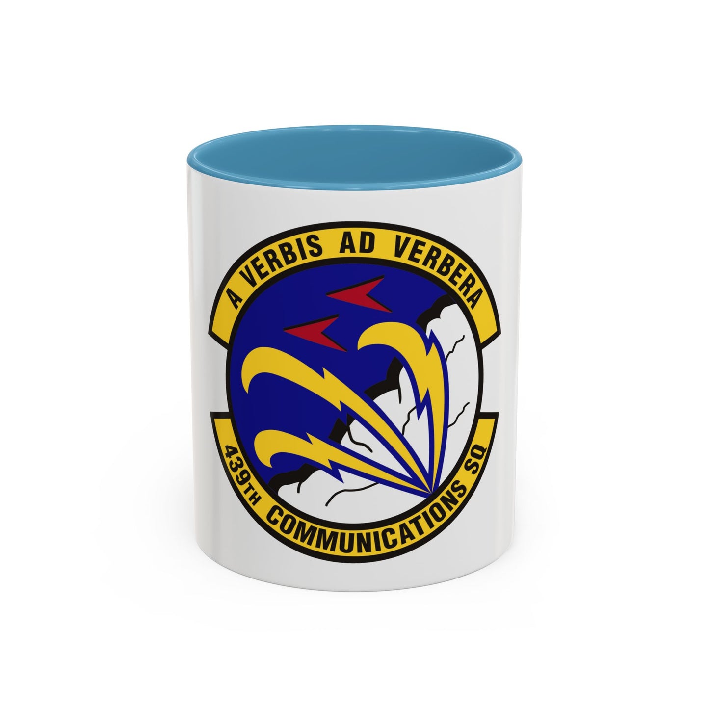 439th Communications Squadron (U.S. Air Force) Accent Coffee Mug