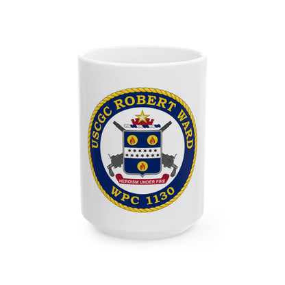 USCGC Robert Ward WPC 1130 (U.S. Coast Guard) White Coffee Mug