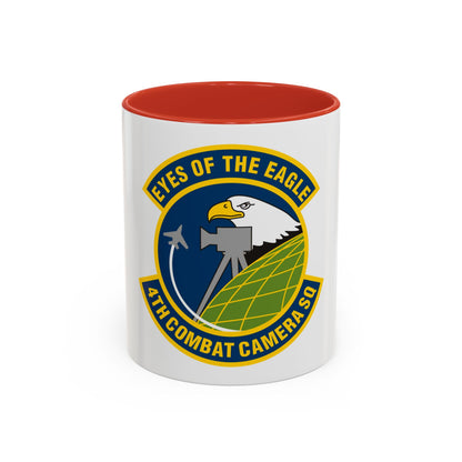 4 Combat Camera Squadron (U.S. Air Force) Accent Coffee Mug