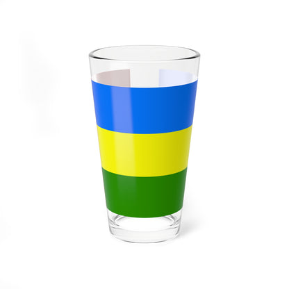 Flag of the Beja Congress (Sudan) Pint Glass 16oz