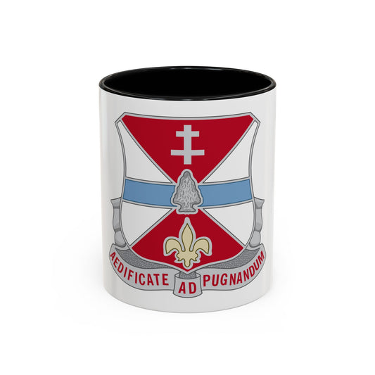578 Engineer Battalion (U.S. Army) Accent Coffee Mug