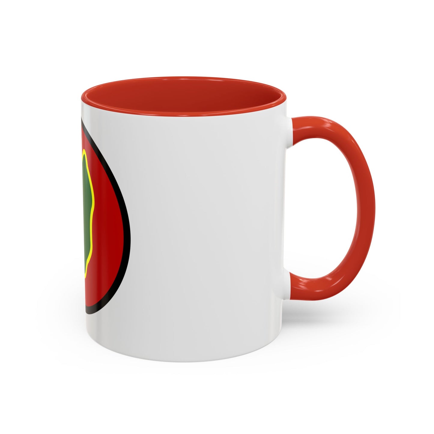 24 Infantry Division SSI (U.S. Army) Accent Coffee Mug