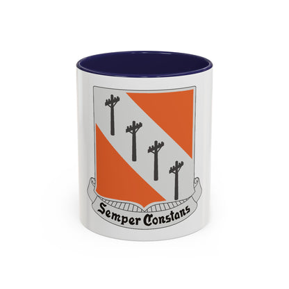 51 Signal Battalion (U.S. Army) Accent Coffee Mug