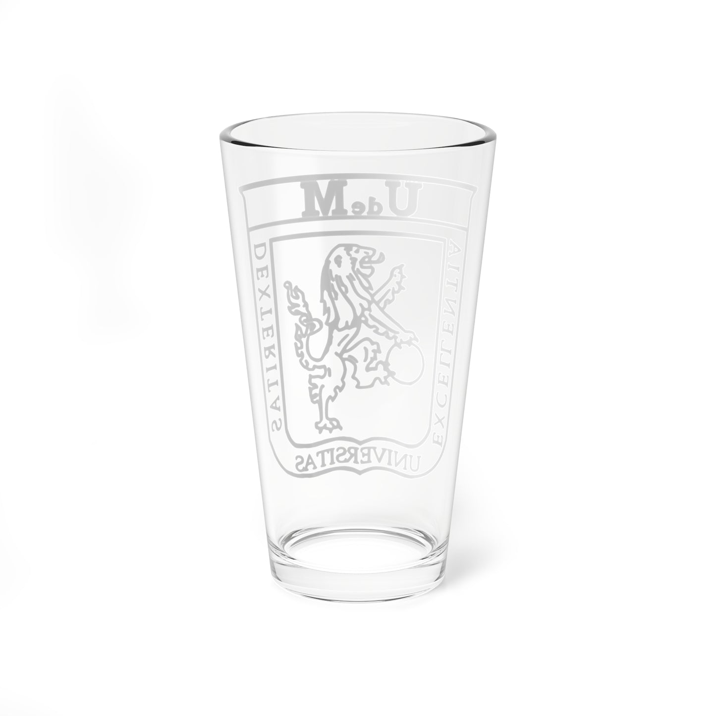 Seal of University of Managua (Nicaragua) (Coat of Arms) Pint Glass 16oz