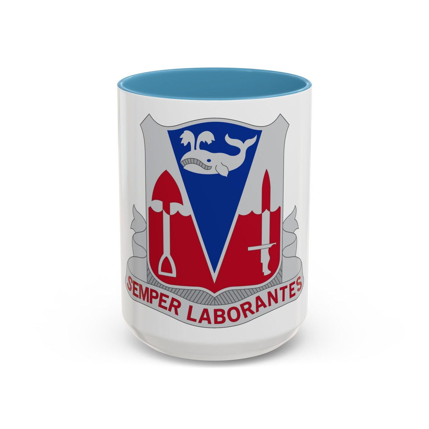 579 Engineer Battalion (U.S. Army) Accent Coffee Mug