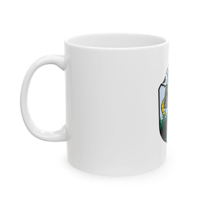 USCG Sailor Squatch (U.S. Coast Guard) White Coffee Mug