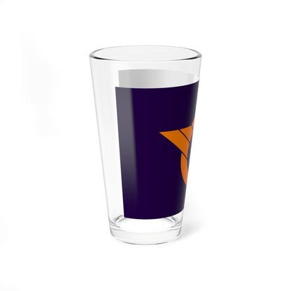 Flag of Shari Hokkaido (Japan) Pint Glass 16oz