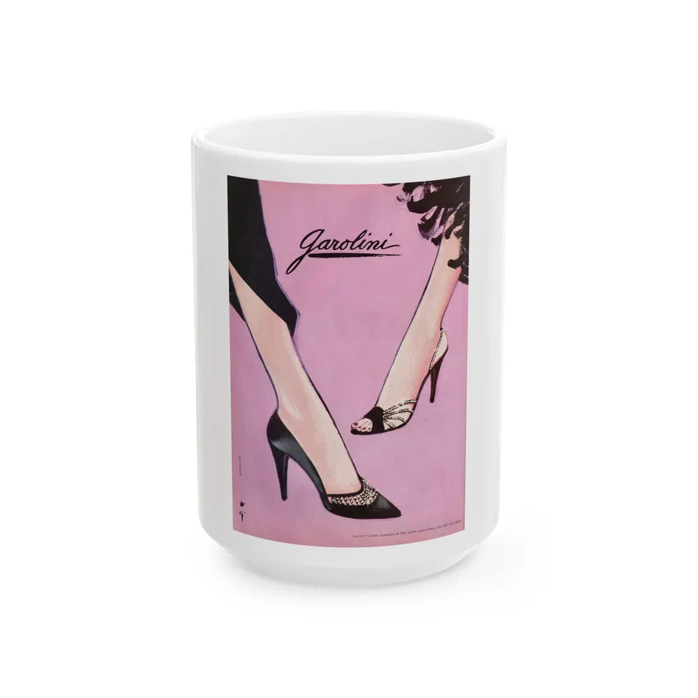 Garolini advertisement, 1985 - White Coffee Mug-15oz-Go Mug Yourself