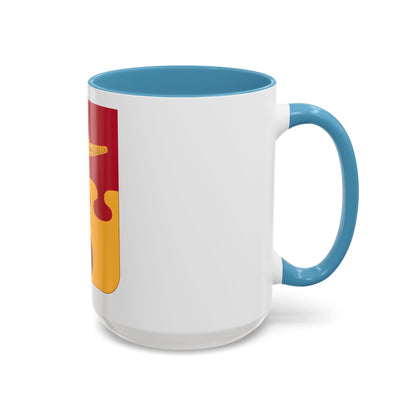 675th Airborne Field Artillery Battalion v2 (U.S. Army) Accent Coffee Mug