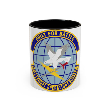 820th Combat Operations Squadron (U.S. Air Force) Accent Coffee Mug