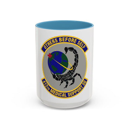 412th Medical Support Squadron (U.S. Air Force) Accent Coffee Mug