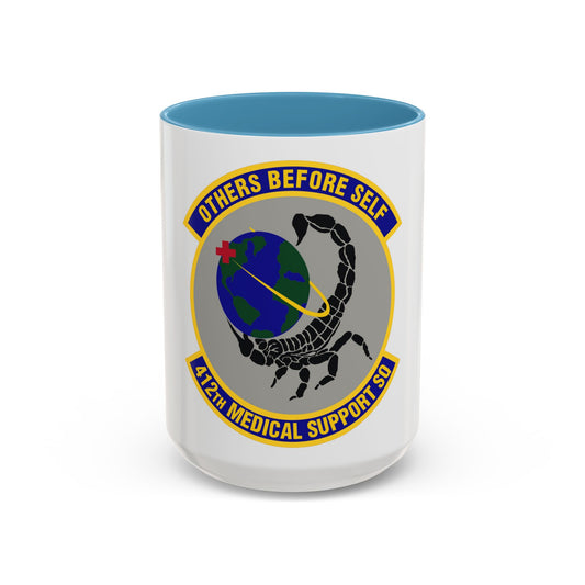 412th Medical Support Squadron (U.S. Air Force) Accent Coffee Mug