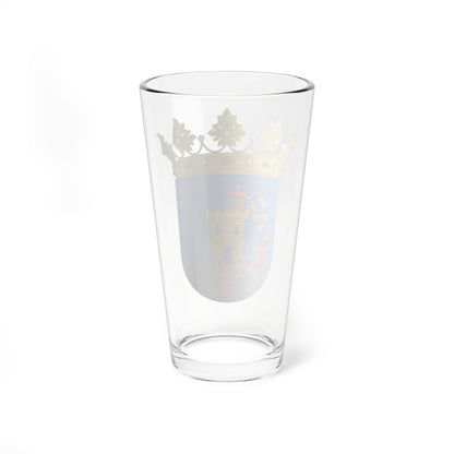 Escudo de Alozaina (Spain) (Coat of Arms) Pint Glass 16oz