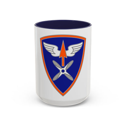 110 Aviation Brigade (U.S. Army) Accent Coffee Mug