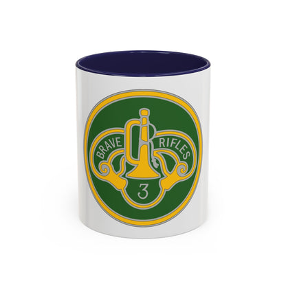 3 Cavalry Regiment 3 (U.S. Army) Accent Coffee Mug