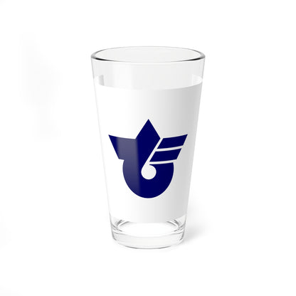 Flag of Doshi Yamanashi (Japan) Pint Glass 16oz