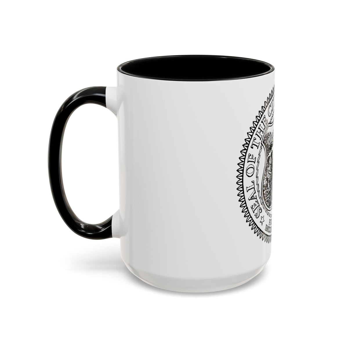 Seal of Providence Rhode Island - Accent Coffee Mug