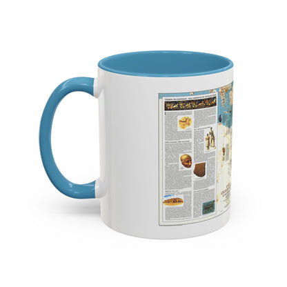 Middle East - Early Civilizations (1978) (Map) Accent Coffee Mug