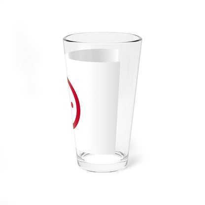 Flag of Akashi Hyogo (Japan) Pint Glass 16oz
