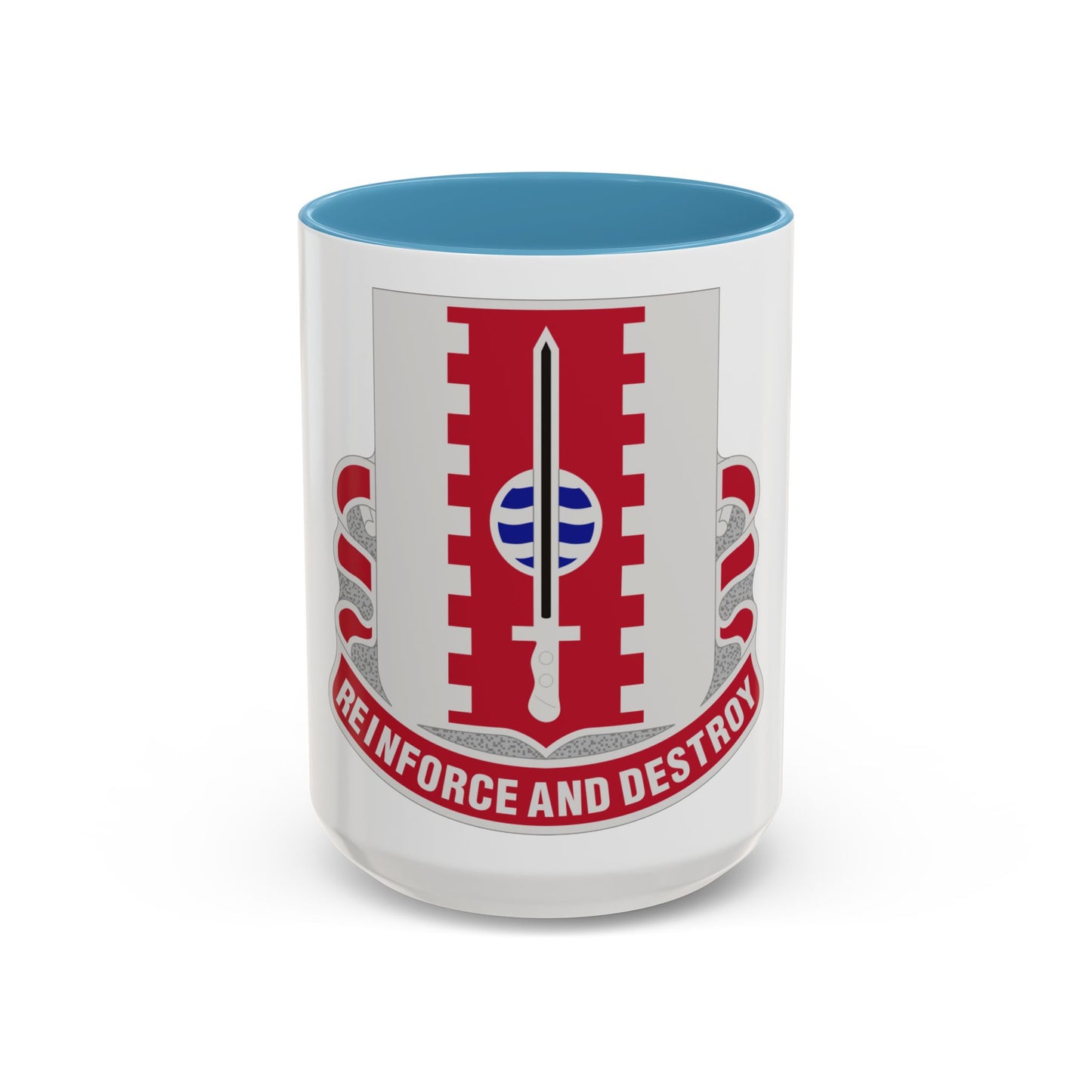 386 Engineer Battalion (U.S. Army) Accent Coffee Mug