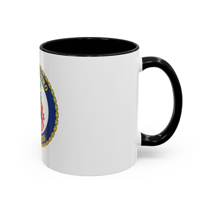 USCGC Munro WMSL   755 (U.S. Coast Guard) Accent Coffee Mug