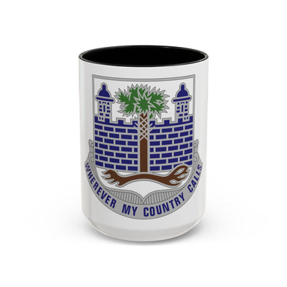 118th Infantry Regiment (U.S. Army) Accent Coffee Mug