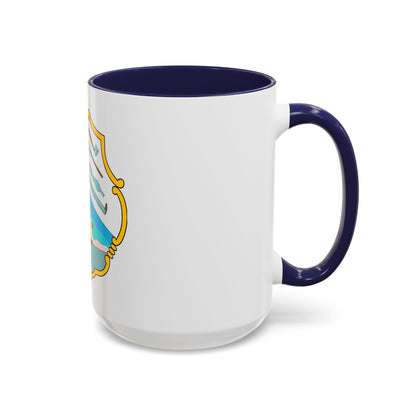 Coat of arms of British Honduras (1819-1907) - Accent Coffee Mug