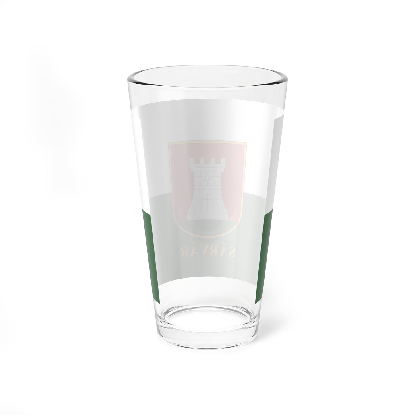 Flag of Sarvar (Hungary) Pint Glass 16oz