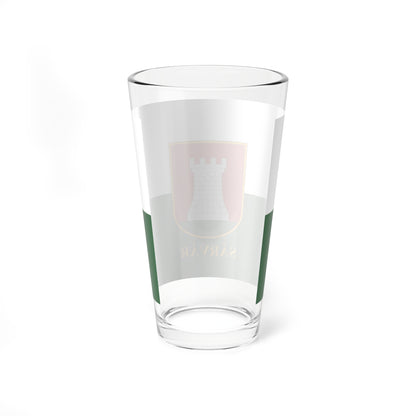 Flag of Sarvar (Hungary) Pint Glass 16oz