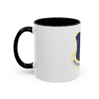611th AOC (U.S. Air Force) Accent Coffee Mug