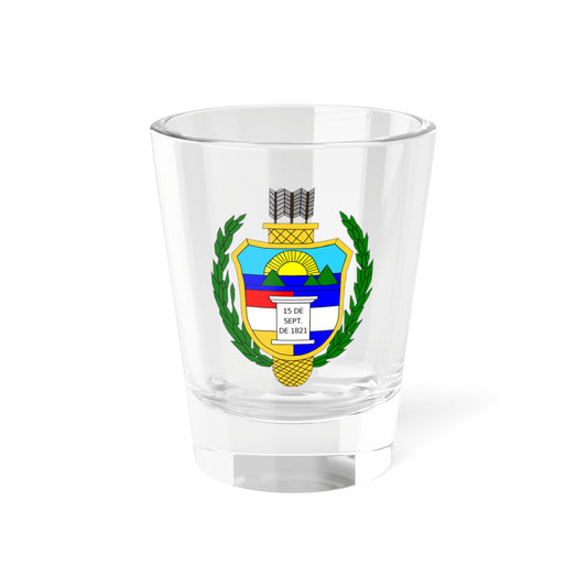 Coat of arms of guatemala 1851-1858 (Guatemala) (Coat of Arms) Shot Glass 1.5oz