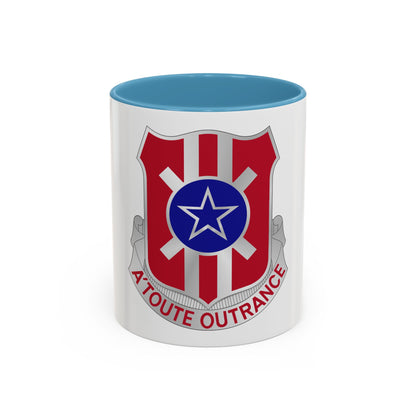 854 Engineer Battalion (U.S. Army) Accent Coffee Mug