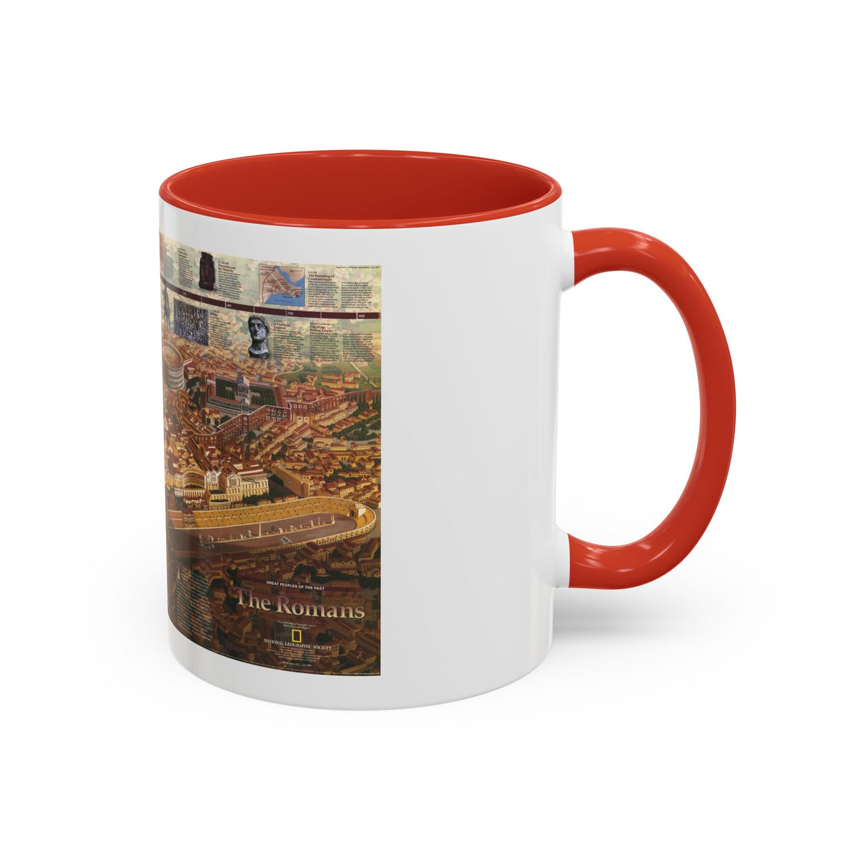 Romans, The (1997) (Map) Accent Coffee Mug