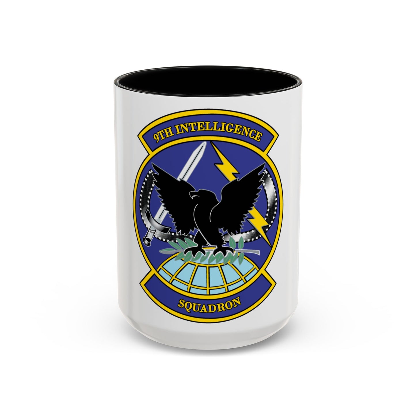 9th Intelligence Sq (U.S. Air Force) Accent Coffee Mug