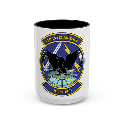 9th Intelligence Sq (U.S. Air Force) Accent Coffee Mug