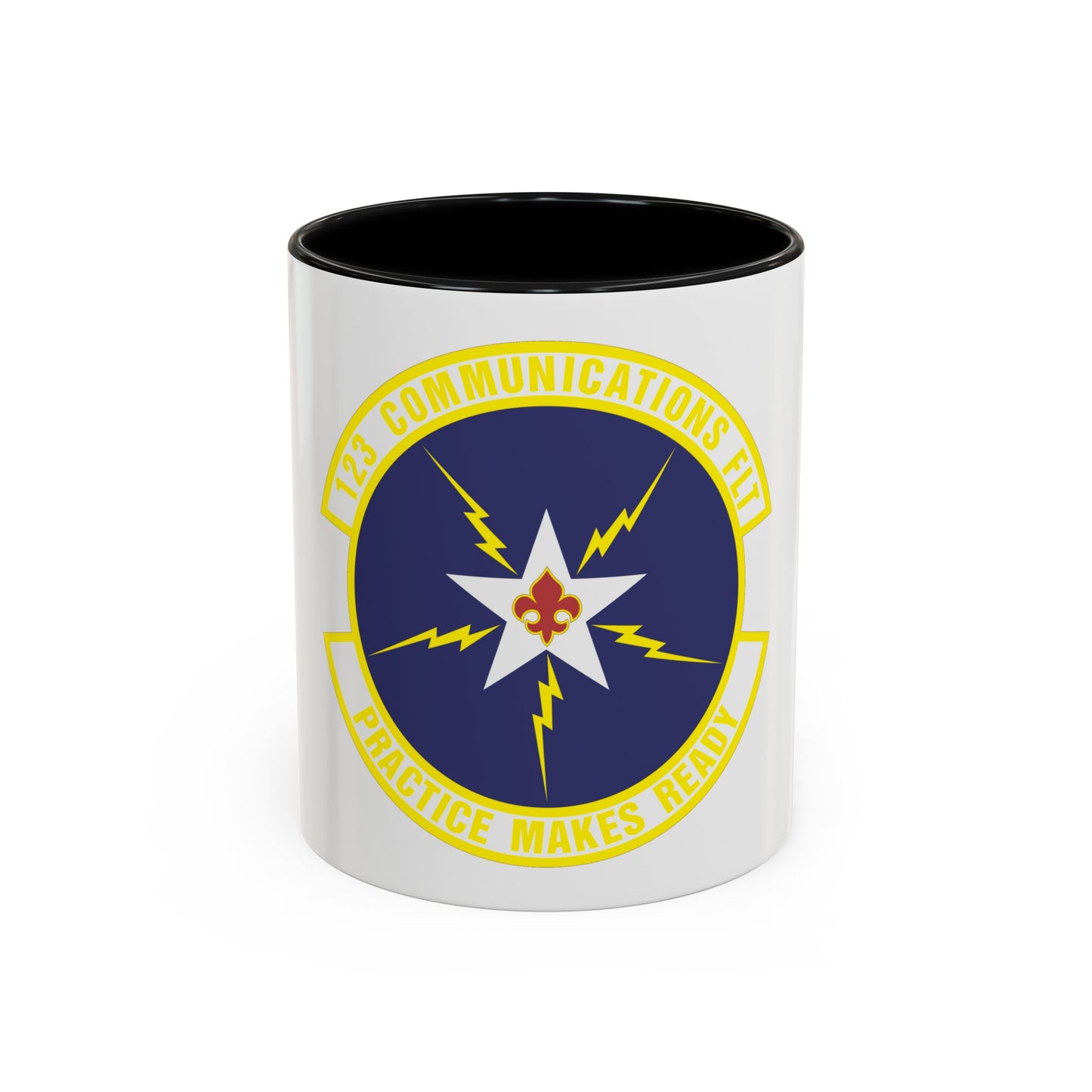 123d Communications Squadron (U.S. Air Force) Accent Coffee Mug