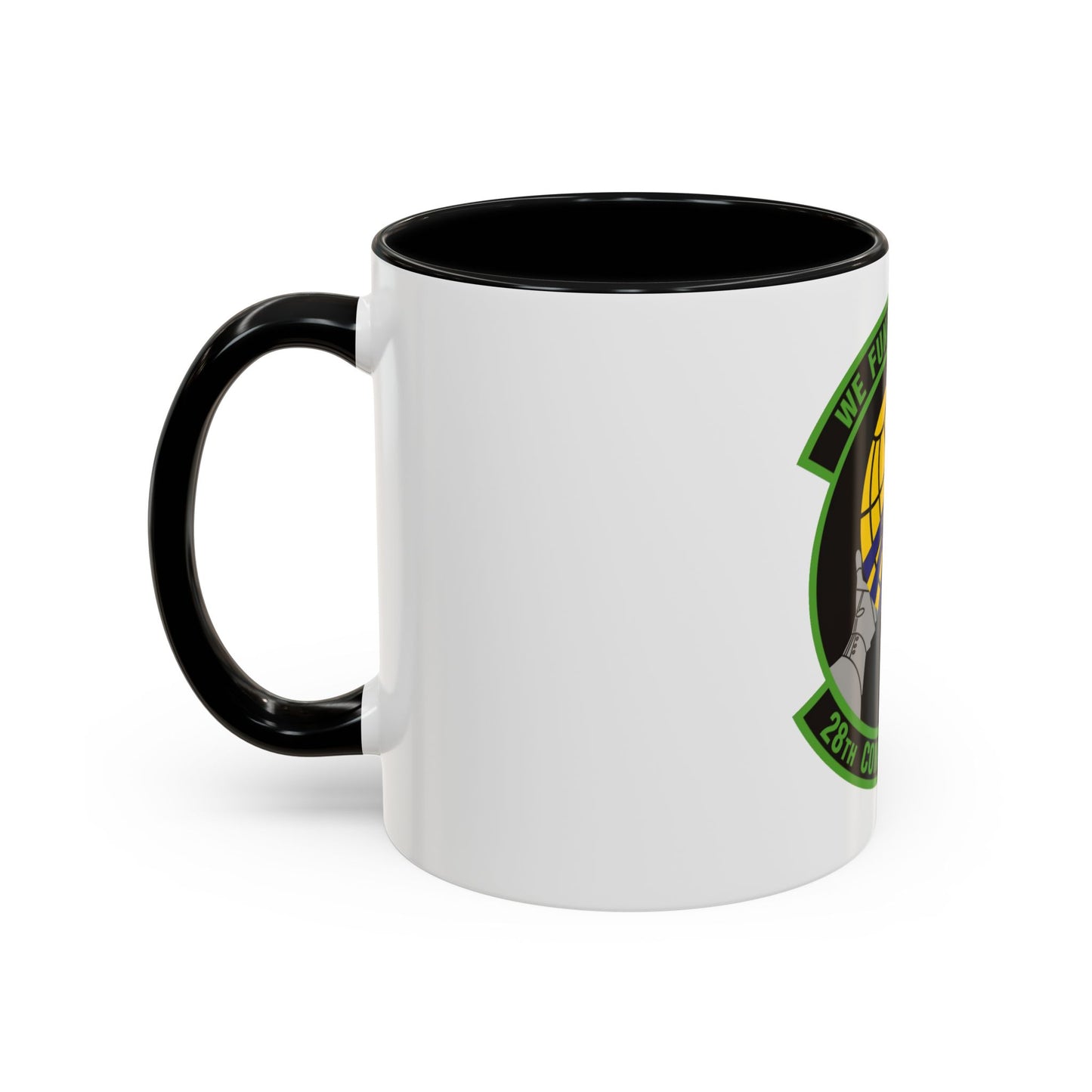 28th Comptroller Squadron (U.S. Air Force) Accent Coffee Mug