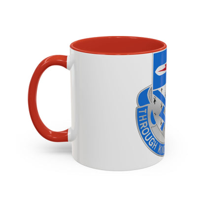 107 Military Intelligence Battalion (U.S. Army) Accent Coffee Mug