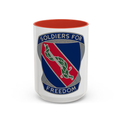 43rd Adjutant General Battalion (U.S. Army) Accent Coffee Mug