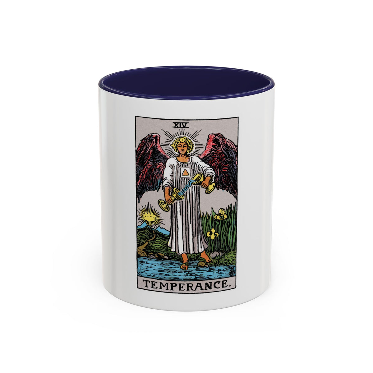 Temperance (Tarot Card) Accent Coffee Mug