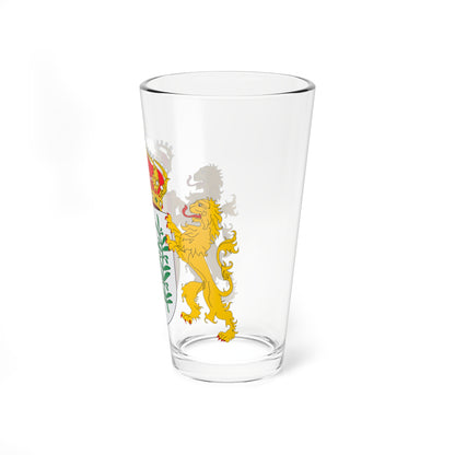 Escudo de Albelda (Spain) (Coat of Arms) Pint Glass 16oz