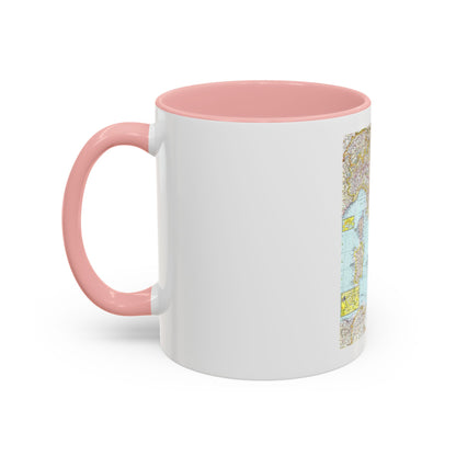 Italy (1961) (Map) Accent Coffee Mug