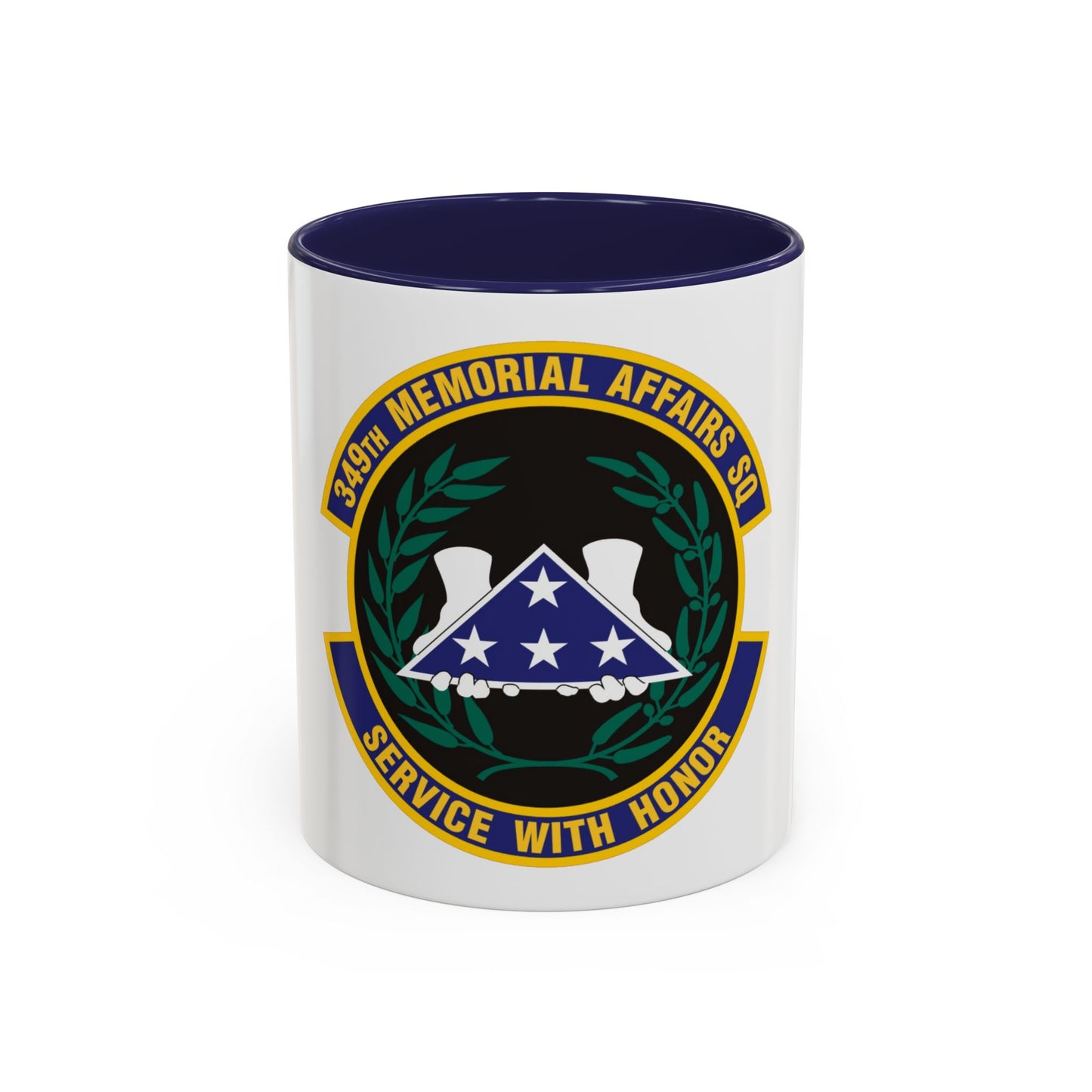 349th Memorial Affairs Squadron (U.S. Air Force) Accent Coffee Mug