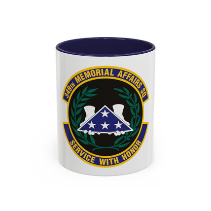 349th Memorial Affairs Squadron (U.S. Air Force) Accent Coffee Mug